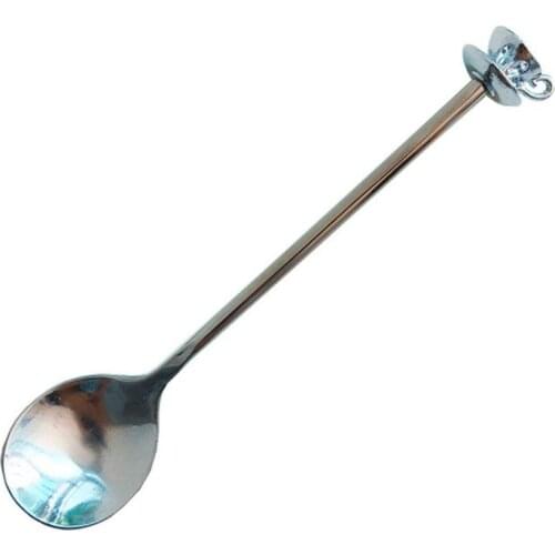 Top Exquisite! 304 Stainless Steel Teacup Teapot Coffee Cup Scoop Stirring Spoon Teaspoon Tea Dessert Spoon Tableware Fruit Fork