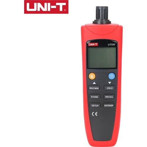 UNI-T UT331/UT332 Temperature Humidity Meter ℃/℉Selectable Display temperature humidity dew point temperature selection together