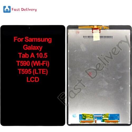 For Samsung Galaxy Tab A 10.5 LCD Display Touch Screen Digitizer Assembly For Samsung T590 Wi-Fi T595 LTE lcd Replacement Parts