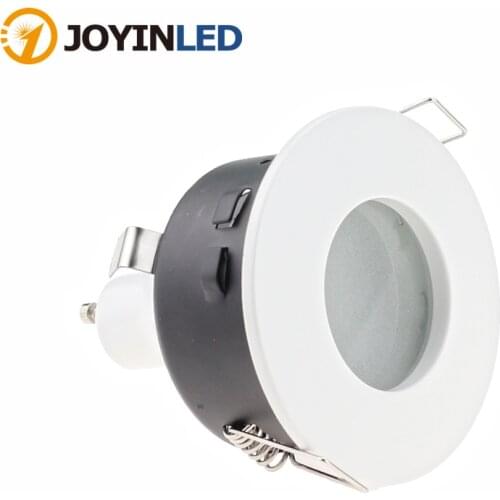 2PCS/lot LED Recessed Downlight GU5.3 GU10 MR16 Bulbs Sockets Fitting Frame Fixtures Waterproof For Bathroom Kitchen