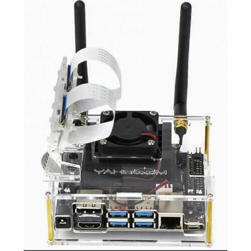 NVIDIA Jetson Nano Board Acrylic Protective Case Compatible with A02/B01