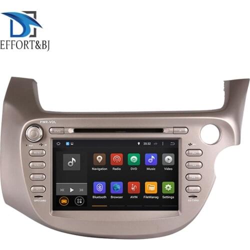 4GB RAM Android 9.0 Octa Core Car DVD Multimedia Player For Honda Fit/Jazz Right Hand Driving 2007-2013 WIFI BT GPS Navigation
