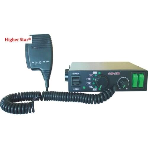 CJB-LYB100S 100W 7sounds car electronic warning alarm amplifiers with 2 light switches,Pa-system microphone