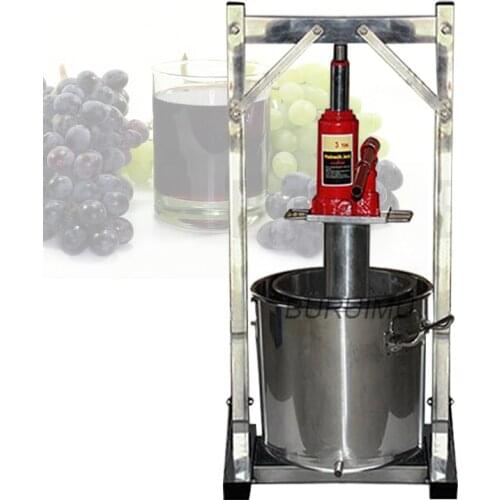 Hydraulic Fruit Juice Filter Press Grape Wine Squeezing Pressing Machine Press Machine