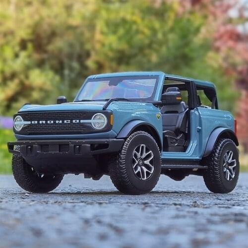 Maisto 1:18 2021 Ford Bronco Badlands Preminer editionHighly-detailed die-cast precision model car Model collection gift