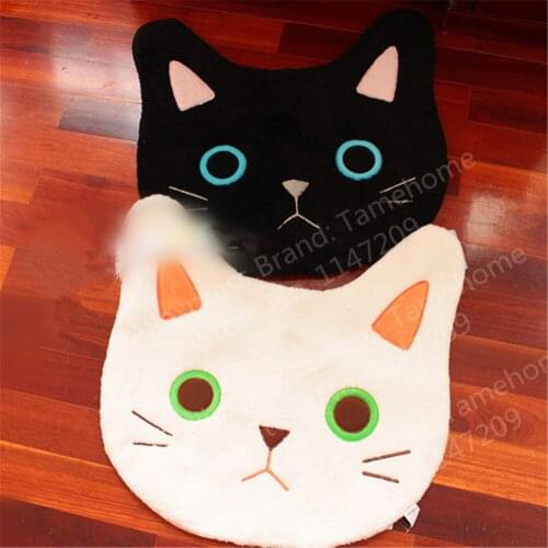 NiceRug Rug Kitty carpet Soft Rug Machine Washable Cut Coral Velvet Non-slip Mat 60x60cm(23x23inch) Doormat