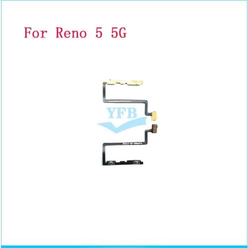 New Power And Volume Side Button Flex Cable For OPPO Reno 5 5G ume Power Side Button Key Flex Cable Repair Parts
