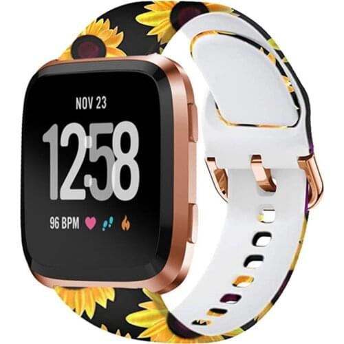 20mm 22mm Color graffiti pattern strap For Samsung Galaxy Watch Active 2 40mm Galaxy Watch 3 42mm 46mm Bracelet For huawei GT 2e