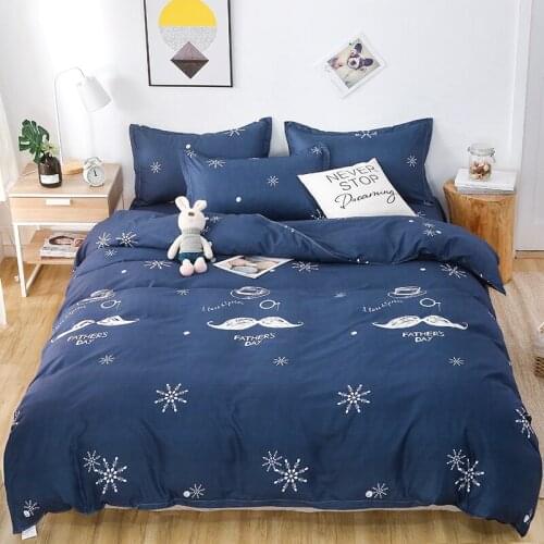 Snowflake Pattern Duvet Cover 175x220 Pillowcase 3Pcs,210x240 Quilt Cover Bed Cover, Bedding Set Blanket Cover