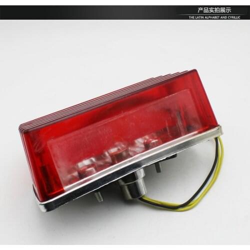 Motorcycle GS125 Brake Light Rear Taillight Assembly Bulb