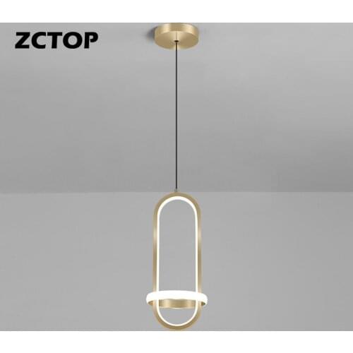 Gold Black LED Chandelier Home Lighting for Living Room Dining Room Kitchen Decor Hanging Lighting Indoor Light Chandeliers