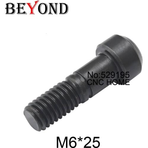 10pcs M6*25mm Insert Torx Screw For Replaces Carbide Inserts Cnc Lathe Tool Turning Tool Holder Screw Boring Bar