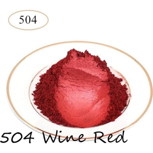 504wine red color confetti glitter Natural Mineral Mica Powder DIY For Soap Dye Soap Colorant makeup Eyeshadow Soap Powder 500g