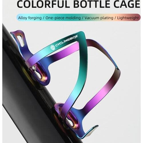 Aluminum Alloy Water Bottle Cage MTB Bicycle Cycling Drink Cup Kettle Bracket Portable Waterproof Cycling Elements