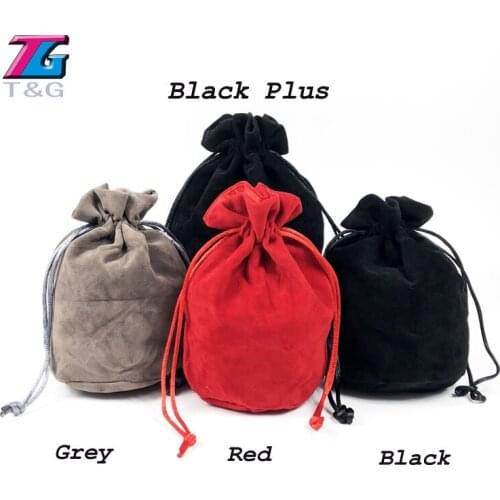 Dice bag double-deck Velvet 6*5.5" Drawstring & Pouches for gift game Board Game