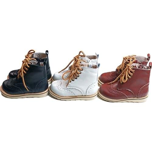 Genuine Leather Children riding boots High quality Craft Baby boots Non-slip fashion Boys Girls boots kids shoes