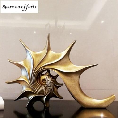 Bronze Sculpture Abstract Home Decoration Accessories Statue Sculpture Decorative Sculpture Abstract Modern Art