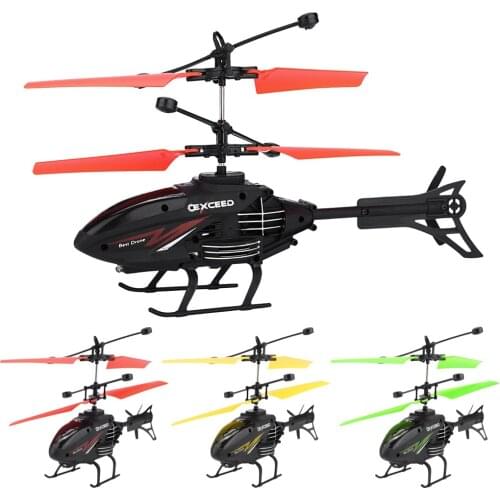 Aircraft Mini Drone Flying Helicopter Infraed Induction Drone Aircraft Remote Control KidsToy Boy Gift RC Drone Model Plane