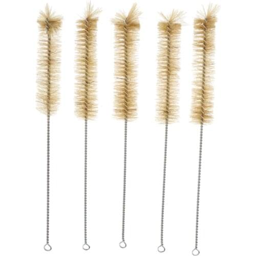 5pcs Beaker Brush Set Lab Glassware Cleaning Brush Test Tube Cleaning S M L