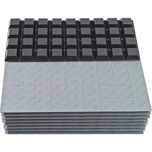 Non-slip floor mats 3M SJ5023 Black Shock-Absorbing Anti-Slip Colloidal Particles Electronic Equipment Protection 20.6MM*7.6MM