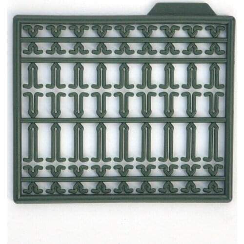 Carp Fishing Boilie Stopper 10pcs/lot 63 Stops Green Hair Rig Extender Bait Stops Carp Fishing Accessories Drop Shipping