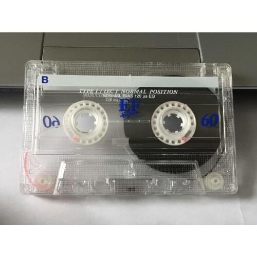 Wholesale 10 pcs EF60 60 Minutes Authentic Normal Position Type 1 Recording Blank Cassette Tapes