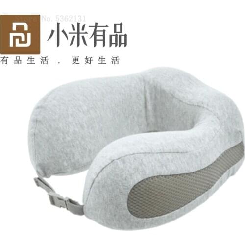 Original Youpin Mijia 8H U Shape Memory Foam Neck Pillow Antibacterial Portable Travel 8H Eyes Mask Cushion Lunch Break Pillows