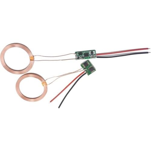 Taidacent Electric Shaver 250mA 12v Battery Charger Module Coil Inductive Battery Charging Module 12v Embedded Wireless Charger