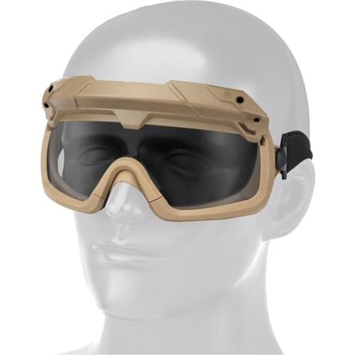 Tactical Paintball Goggles Uv Protection Military Airsoft Sports Glasses Hunting Hiking Motorcycle Riding Windproof Eyewear