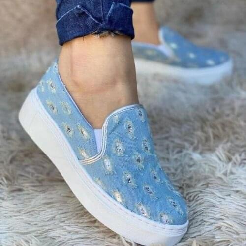 Fashion Leisure Flats Shoes Slip On Outdoor Casual Shoes Low Top Lazy Shoes Non Slip Loafers Moccasins For
