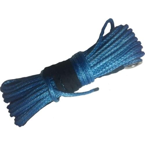 High Quality 12MM 30M 12 Strand UHMWPE synthetic 4X4 Winch Rope