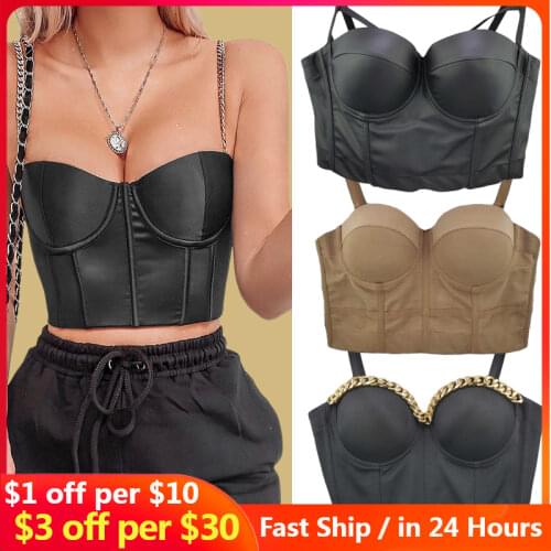 Diamond Bralet Womens Corset Bustier Bra Night Club Party Cropped Tops Plus Size New High-end Hand-made Pearls Jewel