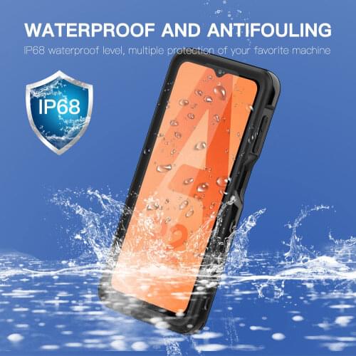 Dustproof Caso Transparent Cover IP68 Waterproof Full Protective Case For Samsung A32 A52 A51 5G 4G Antifall Snow Proof Shell