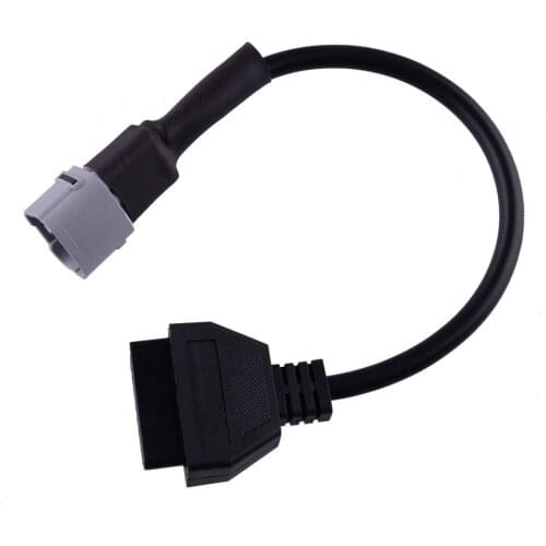 5 Needles Diagnostic Plug Adapter Cable Black Accessories 6 Pin Fit for Suzuki OBD2 Motorcycle Scooter ATV