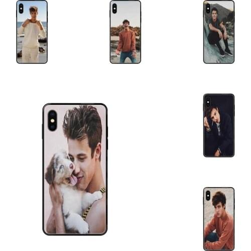 Expensive Cameron Dallas For Galaxy A10S A20 A20S A20E A21S A30 A30S A40 A50 A70 A71 A70E A5 A6 A7 A8 A10 Black Soft TPU Phone