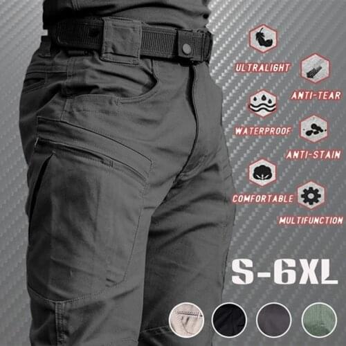 HENCHIRY Men's Trousers With Pockets
