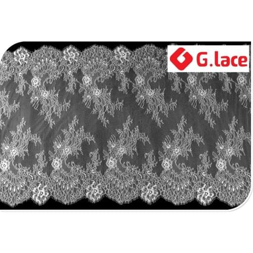 GLace eyelash Lace 3M/Lot Non-ballet lace DIY garment Wedding decoration underwear eyelash lace clothing dress accessory TX044