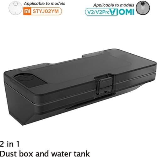 2 in 1 Dust Box + Water Tank for VIOMI V2/V2 PRO Robot Vacuum Cleaner for MIJIA Robot Vacuum Cleaner STYJ02YM Viomi V3