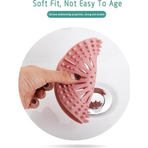Bathroom Drain Hair Catcher Bath Stopper Plug Sink Strainer Filter Shower Smell Proof Shower Floor Siphon Drain Cover Kitchen