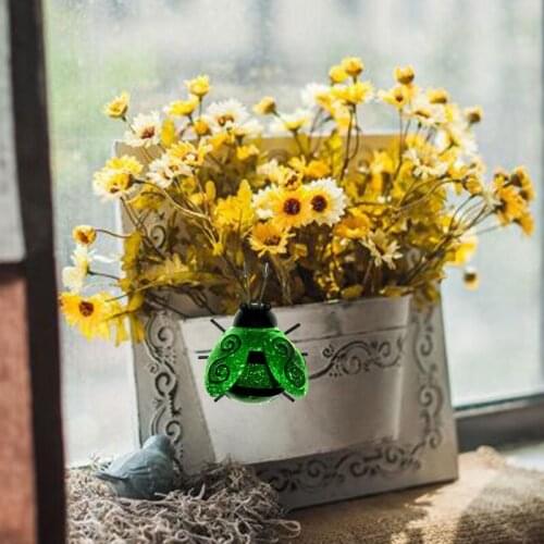 1/4pcs Metal Garden Wall Art Decor Cute Beetle Hanging Wall Hanger Indoor Outdoor Backyard Patio Home Decor K0AB