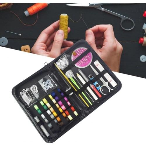 1 Set Sewing Kit Wide Application Exquisite Wire All in One Easy to Carry Sewing Set for Clothes