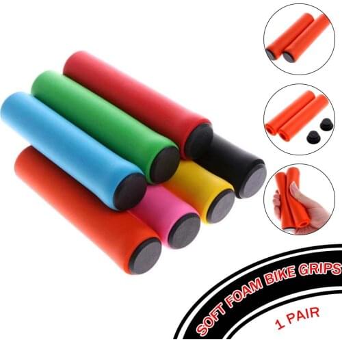 1Pair Soft Foam Sponge BMX MTB Mountain Bike Cycle Bicycle Handle Handlebar Bar Grips for 22mm