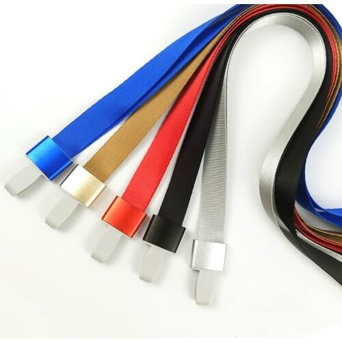 46*1.5cm Polyester Employee Badgework Card Holder Lanyard Work Name ID Card Hanging Rope Company Office School Students Supplies