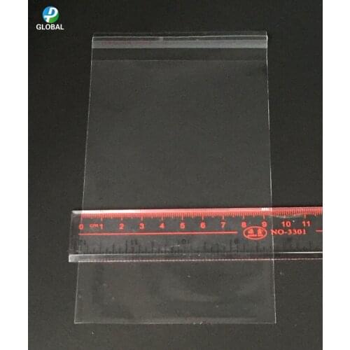 500pcs 9.5*16cm Self Adhesive Seal Plastic Packaging Bags Cookie Packing Plastic Bag Wedding Birthday Biscuits Candy Gift pouch