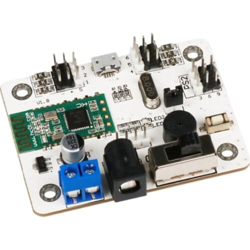 6CH Robotic Arm Bluetooth 4.0 Servo Controller for RC manipulator Robot Arm Support wireless handle