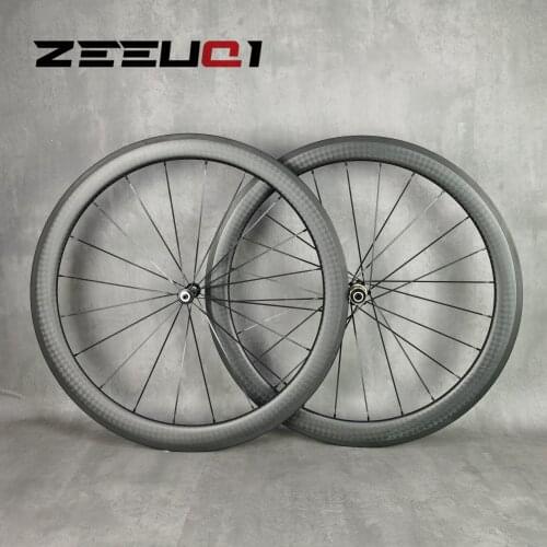 700C road carbon wheels 50mm depth clincher/tubeless/Tubular Road bike carbon wheelset 12k matte with novatec/dt hub Custom logo