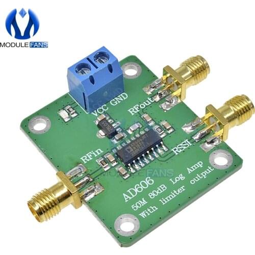 80dB Low Power Demodulating Logarithmic Amplifier Module Logarithmic Detector LOG Output AMP Board Adjustable Limited
