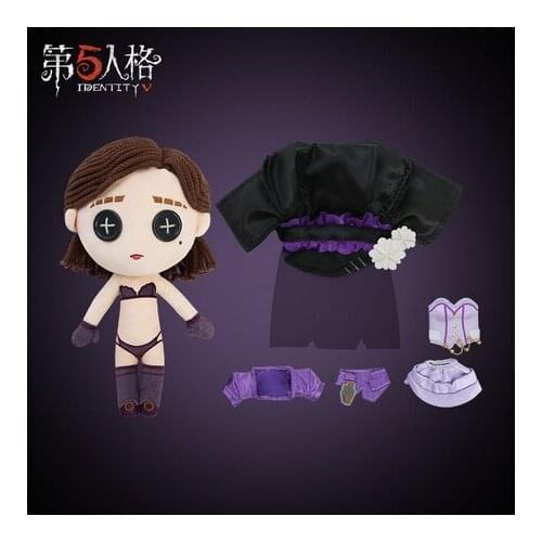Anime Game Identity V Perfumer Vera Nair Plush Doll Stuffed Toy Gifts Cosplay Change suit Dress Up Clothing Role Play Kids Gift