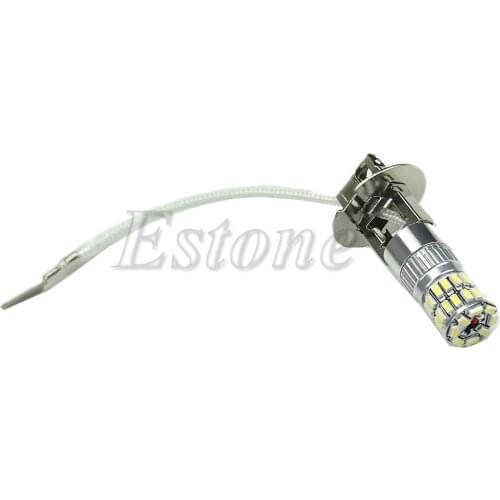 H3 36-LED 3014 SMD 12-24V White Car Fog Light Parking Signal Lamp Bulb