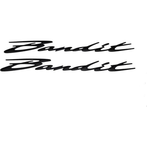 KODASKIN Motorcycle Raise 3D Emblem Sticker Decal for GSF650 1200 1250 Bandits black-color